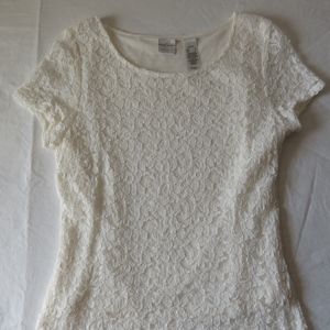 White Lace Blouse